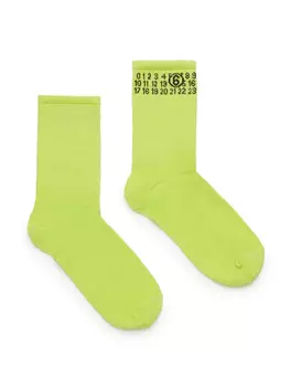 Носки Numeric MM6 Maison Margiela Kids, зеленый
