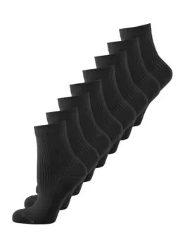 Носки Nur Die Unisex Colour Farbige Sneaker kurz Frottesohle, черный