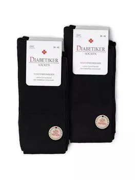 Носки Occulto 10er Pack Diabetiker Goetz, черный