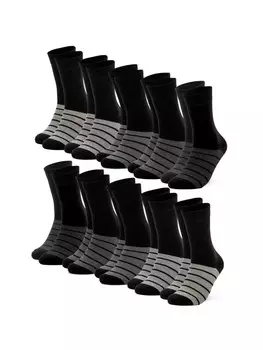 Носки Occulto 10er Pack farbige Laura, серый