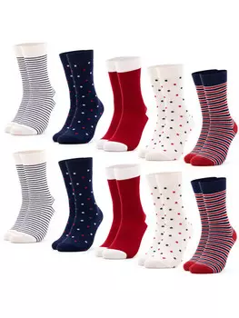 Носки Occulto 10er Pack Muster Milka, цвет blau-rot