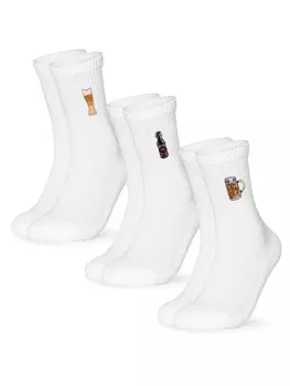 Носки Occulto 3er Pack Motiv Tennis Robin, цвет beer