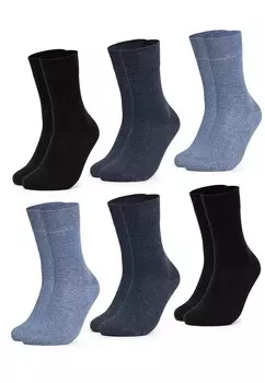 Носки Occulto DIABETIKER OLIVER, морской синий/опал/черный