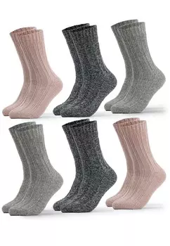 Носки Occulto Gloria, цвет mottled grey/Rose/mottled black