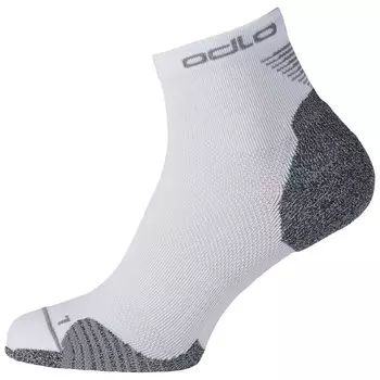 Носки Odlo Ceramicool Graphic Quarter short, белый