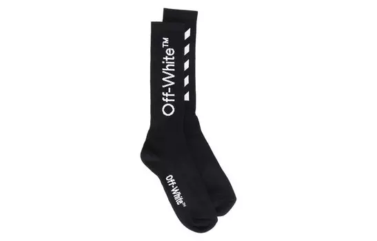 Носки Off-White Unisex до середины икры, черный