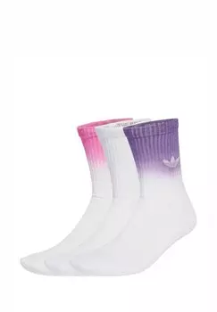 Носки OMBRE CREW 3 PAIRS Adidas Originals, белый