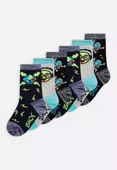 Носки ONLINE BOYS SPACE AND SMILEYS SOCKS 6PACK Skechers, синий