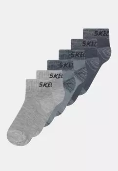Носки ONLINE BOYS VENTILATION QUARTER 3 PACK Skechers, цвет stone melange