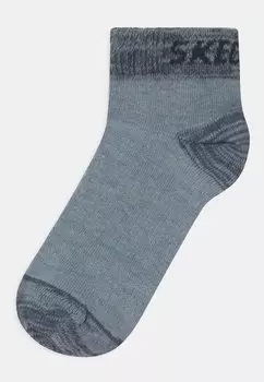 Носки Online Boys Ventilation Quarter 3 Pack Skechers, синий