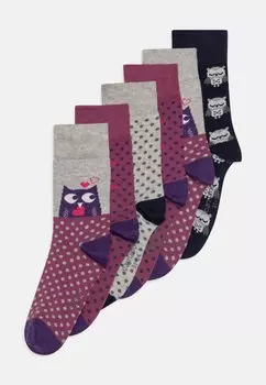 Носки ONLINE CHILDREN 6 PACK camano, цвет chalk/pink melange