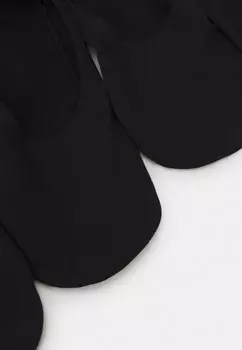 Носки Online Comfort Laser Cut Footies Unisex 4 Pack camano, черные