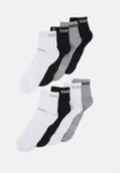 Носки ONLINE VENTILATION QUARTER UNISEX 8 PACK Skechers, черный