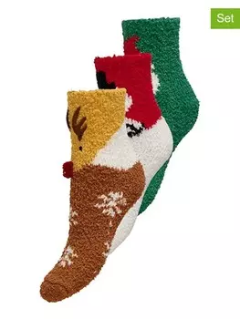 Носки ONLY, цвет rot/hellbraun/grn