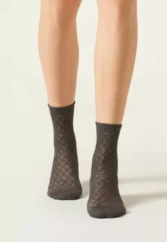 Носки OPENWORK Calzedonia, антрацит