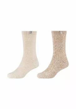 Носки PACK OF 4 Skechers, бежевый