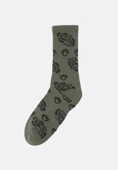 Носки PAISLEY UNISEX Carhartt WIP, хаки
