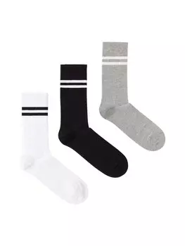 Носки Pepe Jeans, цвет Grey/Black/White