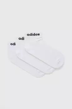 Носки Performance, 3 пары adidas, белый