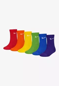 Носки PERFORMANCE BASIC CREW 6 PACK Nike Sportswear, цвет mutli blue