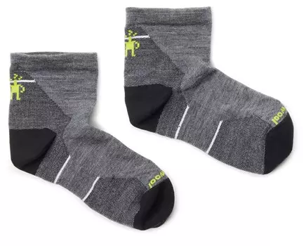 Носки Performance Run Zero Cushion до щиколотки — мужские Smartwool, серый