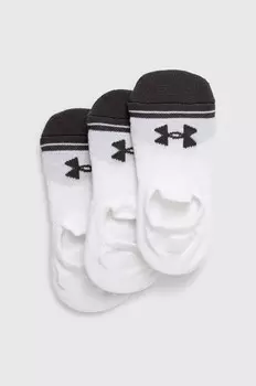 Носки Performance Tech, 3 пары Under Armour, белый
