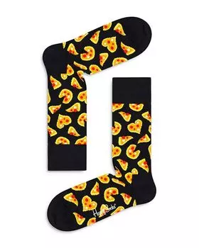Носки «Пицца Любовь» Happy Socks, цвет Multi