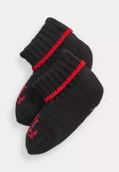 Носки PLAID LOGO QUARTER TOP SOCK Lauren Ralph Lauren, черный
