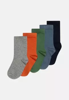 Носки PLAIN UNISEX 5 PACK Lindex, оранжевый