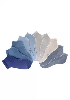 Носки по щиколотку H.I.S Regular Ankle Socks, синий