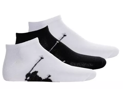 Носки Polo Ralph Lauren Socks, черный/белый