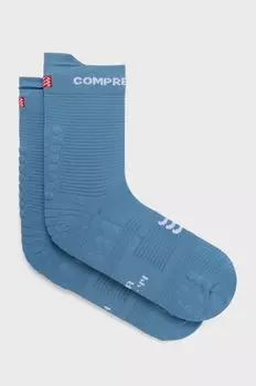 Носки Pro Racing v4.0 Run High Compressport, синий