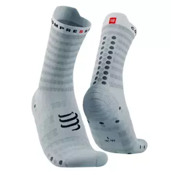 Носки Pro Racing V4.0 Ultralight Run High Compressport Socks, белый