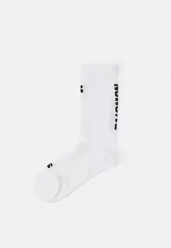 Носки Pulse Race Flag Crew Unisex Salomon, цвет white/bright red/lemon