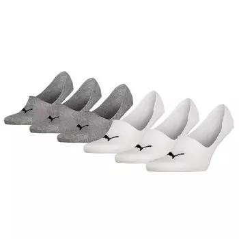 Носки PUMA Ankle Socks, цвет mottled grey/white