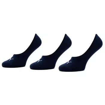 Носки Puma FootieUnisex, 3 шт, темно-синий