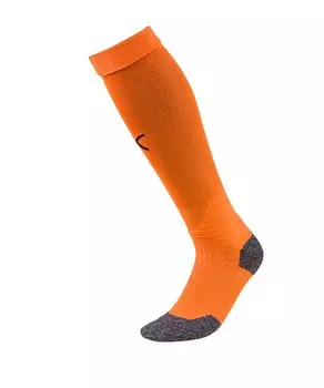Носки PUMA Soccer Socks, цвет neon orange/mottled black