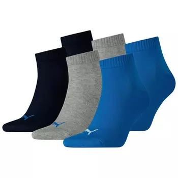 Носки PUMA Socks, цвет blue/basalt grey/black