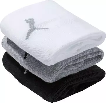 Носки Puma Socks Unisex Sneaker 3 шт, цвет grau/wei