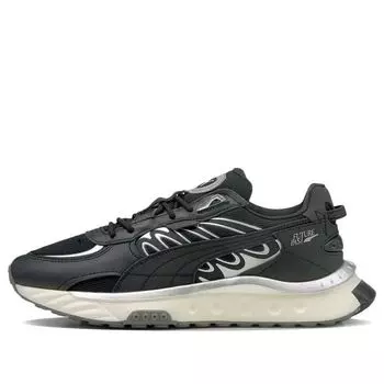 Носки PUMA Wild Rider Techno 'Black Silver', черный