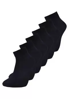 Носки QUARTER SOCKS UNISEX 6 PACK Fila, цвет navy