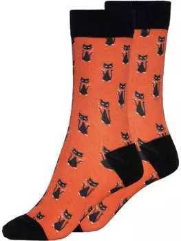 Носки Queen, коричневый