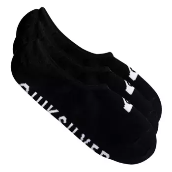 Носки Quiksilver Eqyaa04068 no show 5 pairs, черный