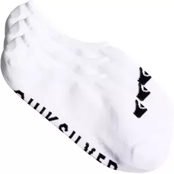 Носки Quiksilver Eqyaa04068 no show 5 pairs, белый