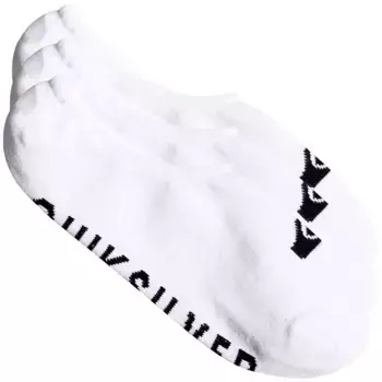 Носки Quiksilver Eqyaa04070 no show 3 pairs, белый
