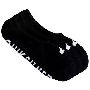 Носки Quiksilver Liner 3 шт, черный