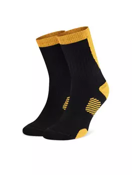 Носки R0454-SS24 (1 шт) Reebok, черный/желтый