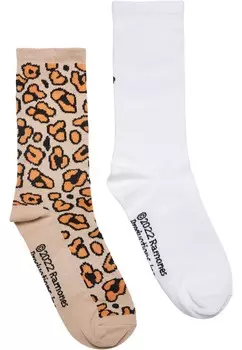 Носки RAMONES LEO SOCKS 2-PACK Merchcode, белый