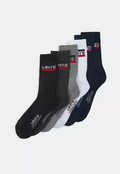 Носки REGULAR CUT 6P Levi's, синий