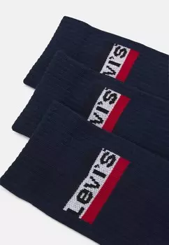 Носки REGULAR CUT LOGO 3PACK Levi's®, синий
